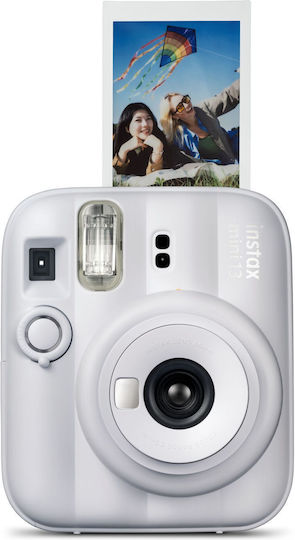 Fujifilm Instax Mini 13 Instant Camera Clay White