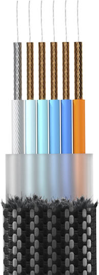 Rolling Square USB to Lightning / Type-C Cable Beige