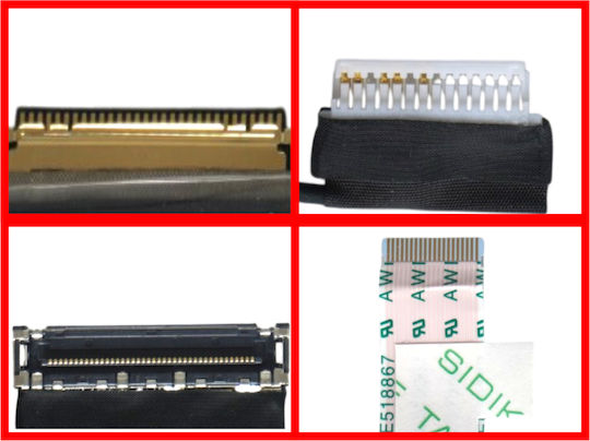 Screen Flex Cable for Laptop Lenovo Ideapad Slim 5 14irl8 82xd 14abr8 82xe 14iah8 83bf 14imh9 83da 14ahp9 83db 14iru9 83fv
