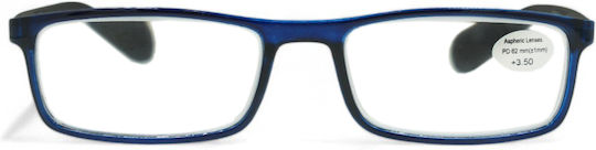 Optosquad Reading Glasses +2.75 In Blue Colour WG8735-2