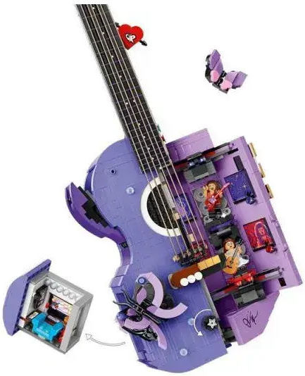 LEGO Editions Olivia Rodrigo'S Двойна китара за 14+ години 1228 бр