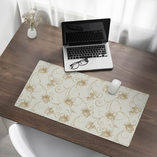 Αντιολισθητικό Gaming Mouse Pad Λουλούδια 90x45 Εκ