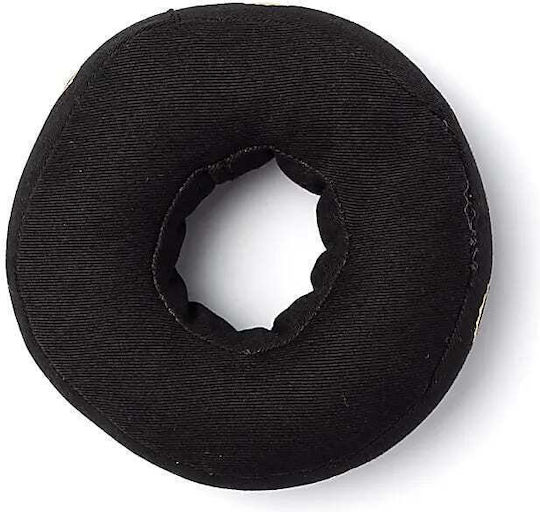 Cotton Support Pillow Singing Bowl Black Chakra Symbols 13x5cm