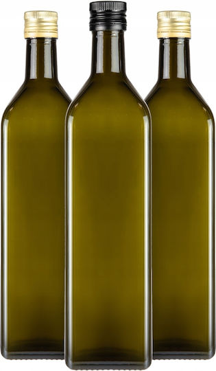 Bimberek Glasölkanne mit Fluss 1000ml