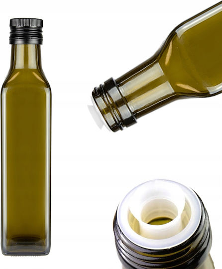 Bimberek Δοχείο Λαδιού Γυάλινο με Ροή 250ml