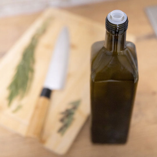 Bimberek Δοχείο Λαδιού Γυάλινο με Ροή 1000ml