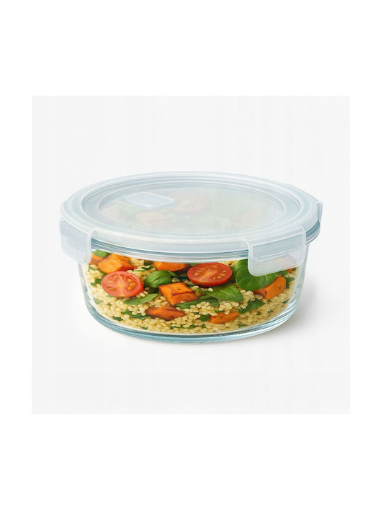 Bimberek Кутия За Храна Стъклена Бяла 950ml