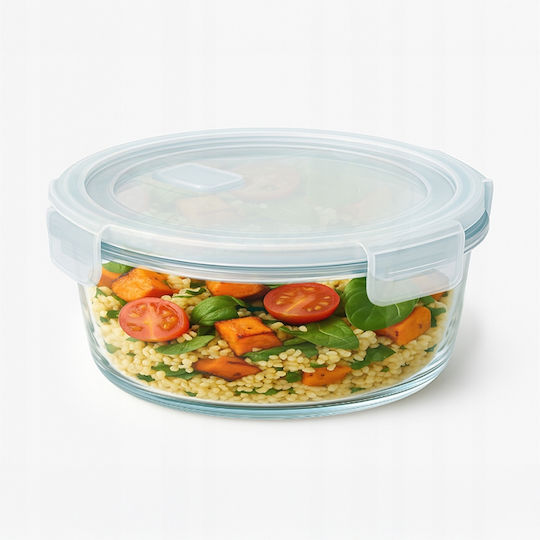 Bimberek Glass White Lunch Box 950ml