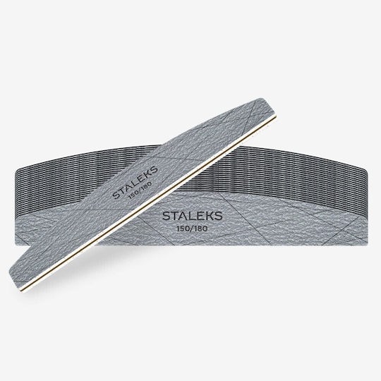 Staleks Smart 40 Metal Nail File Crescent 150/180 Grit 25 Pieces