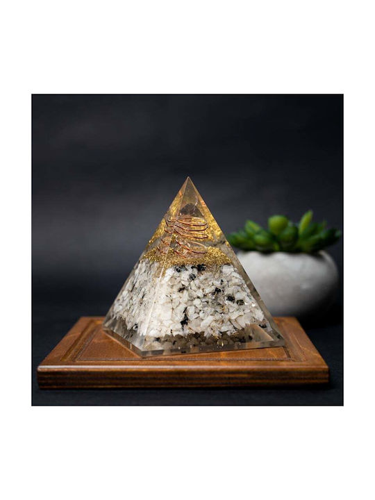 Noua Piramidă Orgone Cu Cristale De Piatra Lunii Curcubeu Restaurând Echilibrul Liniștea Relaxarea
