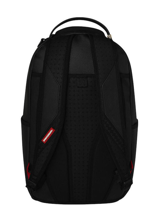 Sprayground Shark Central Черна Бродирана Акула Ученическа Раница за Гимназия SHARK CENTRAL BLACK EMBROIDERED SHARK 29 x 15 x 45.7см