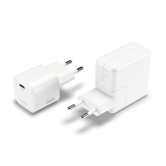 Vonmählen Wireless GaN Charger with USB-C Port 65W Quick Charge 3.0 White