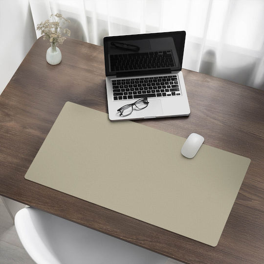 Tulup Schreibtischunterlagen Designer Schmutziges Gelb 90x45 cm