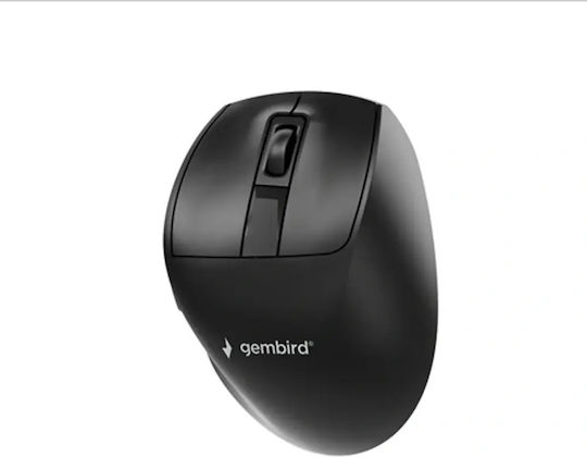 Gembird MUSW3-9B-01 Ασύρματο Εργονομικό Bluetooth Ποντίκι Μαύρο
