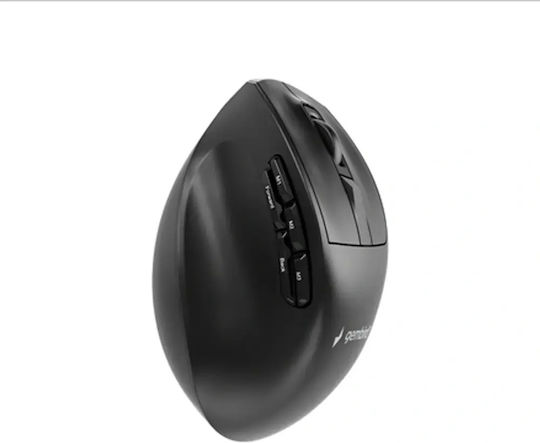 Gembird MUSW3-9B-01 Ασύρματο Εργονομικό Bluetooth Ποντίκι Μαύρο