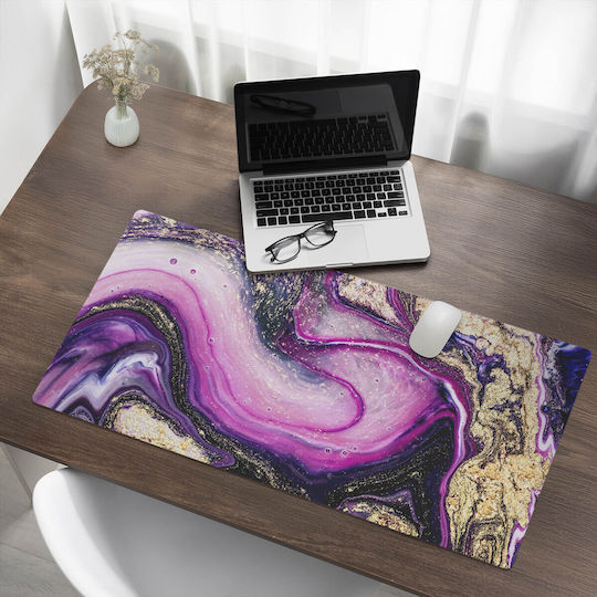 Suport Antiderapant Mouse Tastatură Abstract Swirl 100x50 Cm