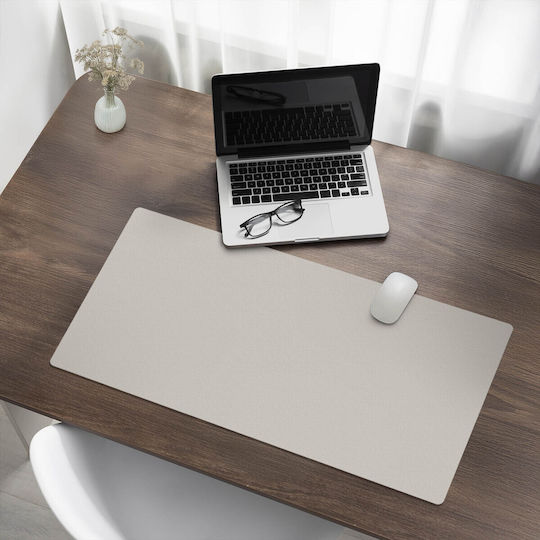 Tulup Schreibtischunterlagen für Designer Offene Beigen 90x45 cm