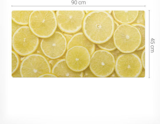 Schreibtischunterlagen Schutzmatte Allgemeine Verwendung Computerausstattung Orangenstücke 90x45 cm