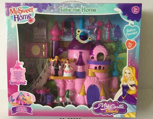 Princess Castle With Accessories For Age 3+