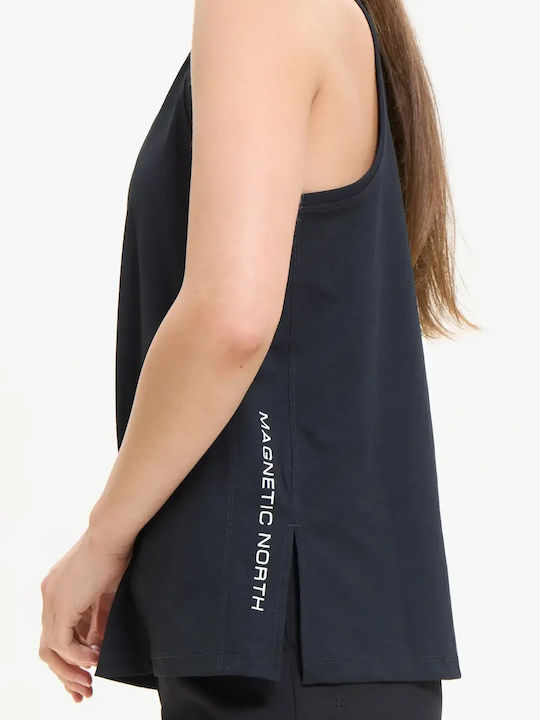 Damen Sport Top Ärmellos Schnell Trocknend Schwarz
