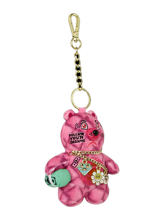 Sprayground Stoff Schlüsselanhänger Rosa