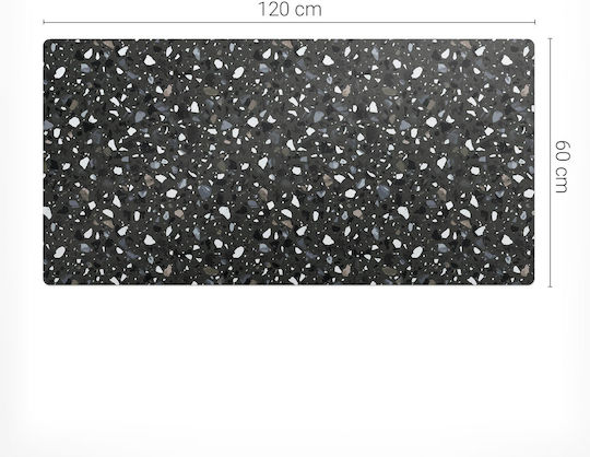 Офисно Патъче От Винил Елегантен Мозайчен Принт Мозайка Terrazzo 120x60 См
