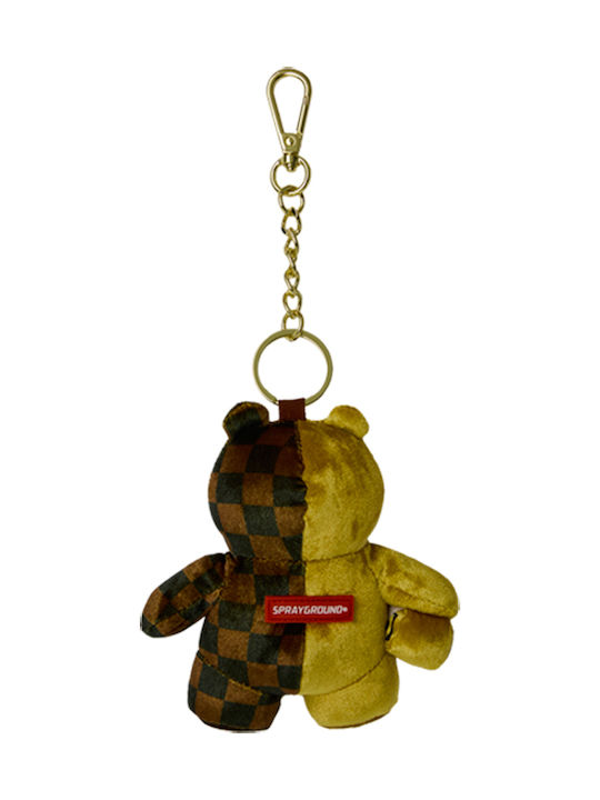 Sprayground Sip Gold Drip Bär Schlüsselanhänger Sprayground Sip Gold Drip Bär Schlüsselanhänger