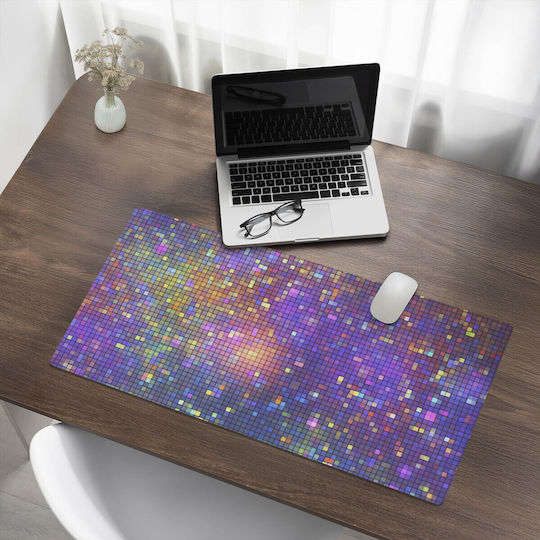 Προστατευτικό Χαλί Επιφάνειας Γραφείου Pixel Mosaic 90x45 Εκ