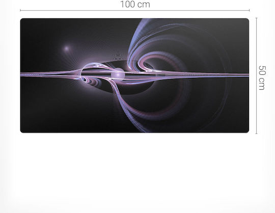 Fractal Spiral Αντιολισθητικό Ποντίκι Gaming 100x50 Εκ