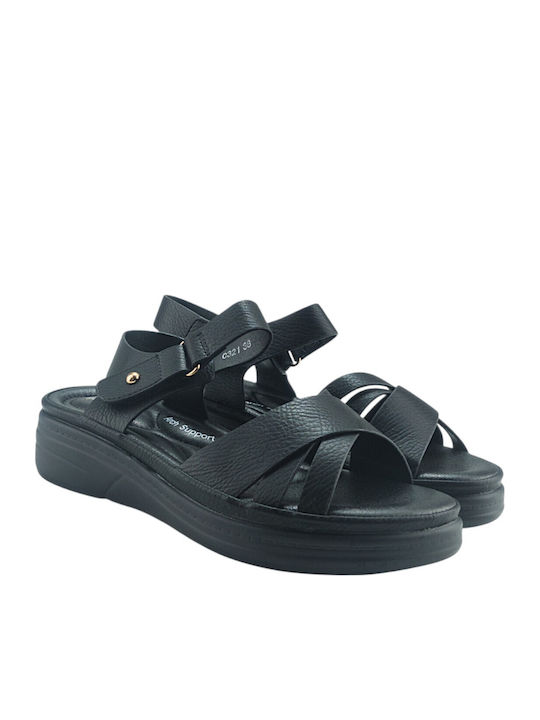 Women's Flat Sandals Black