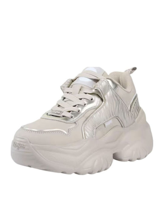 Buffalo Bliss Chunky Sneakers Beige