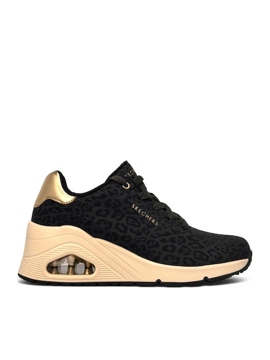 Skechers Uno Sneakers Μαύρα