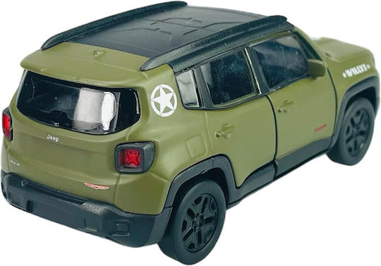 Welly Jeep Αυτοκινητάκι 1:34 Στρατιωτικό