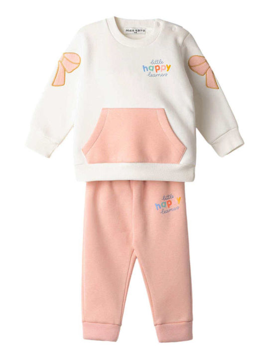 Set trening pentru copii Alb Happy