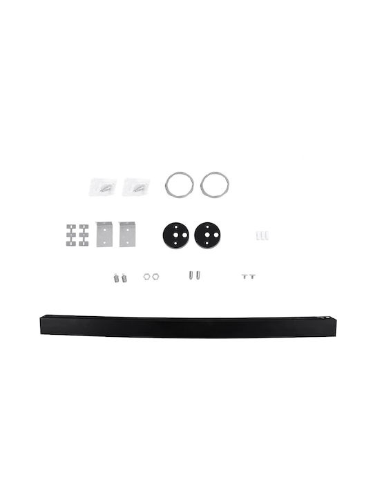 kelvo Orion White LED Ceiling Light With Warm To Cool White Light 120x5cm