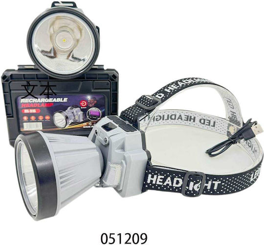 Rechargeable LED Head Flashlight