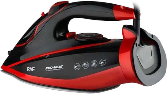 Raf Steam Iron 2600W with Ceramic Plate