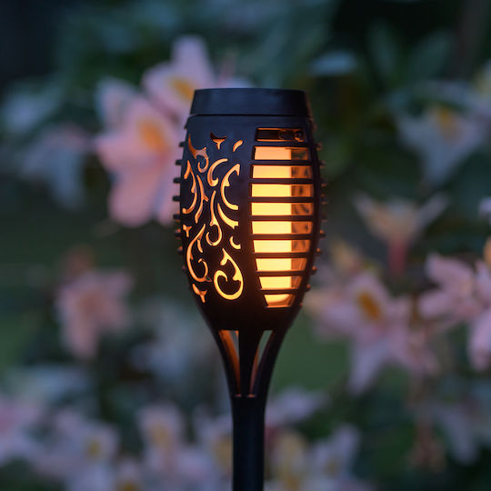 Lumiled Solarleuchte Fackel mit Warmweißem Licht 1800K