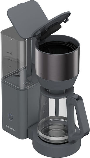 Grundig Programmable Filter Coffee Maker 1000W Dark Inox