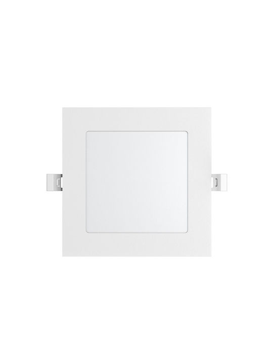 Braytron Square Recessed Spot White 12.8x12.8cm