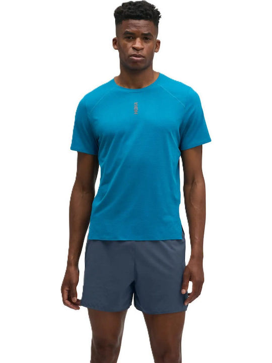 Sportliches T-Shirt Night Glow Blau