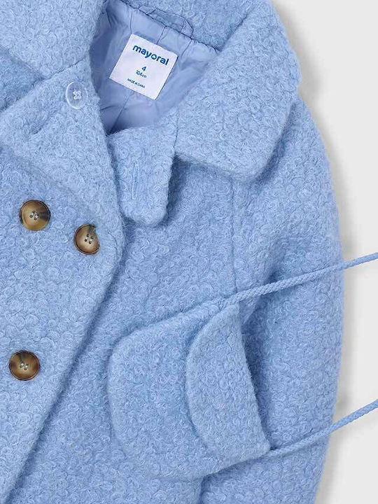 Kids Coat Short Light Blue