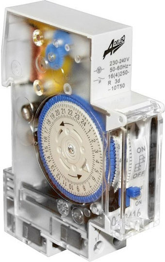 Adeleq Analog Time Delay Relay Daily With Standby 72 Hours 16A