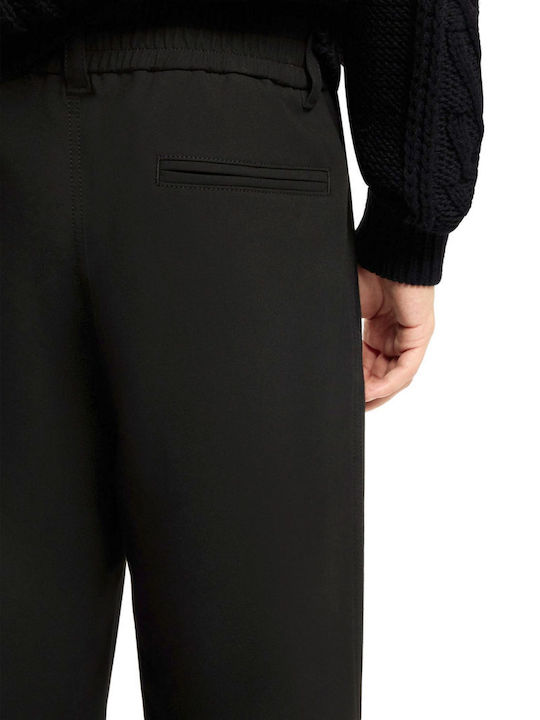 Elastic Black Trousers