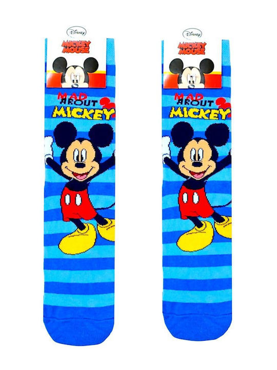 Disney Παιδικές Κάλτσες Mickey Πολυχρωμες 3 Ζευγάρια
