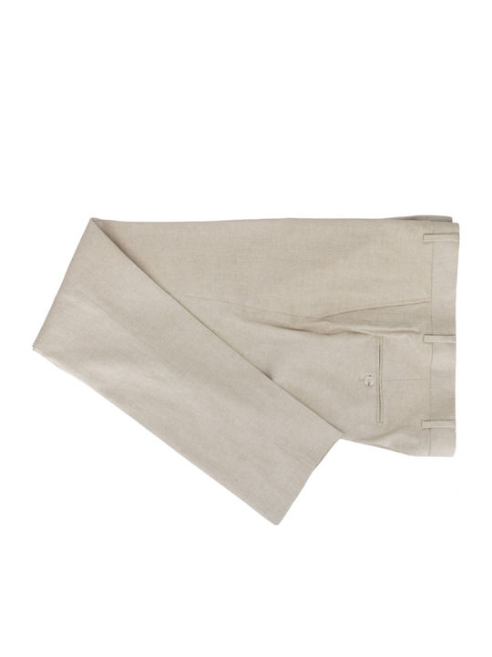 Costum bărbătesc cu croială regular bej
