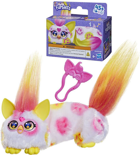 Jucărie de Plus Furby de Ziua Îndrăgostiților cu Mișcare și Sunet pentru 6+ Ani 45 cm