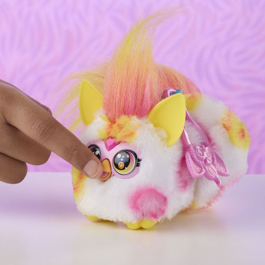 Hasbro Jucărie de Plus Furby Dj Furblets de Ziua Îndrăgostiților cu Mișcare și Sunet pentru 6+ Ani 45 cm
