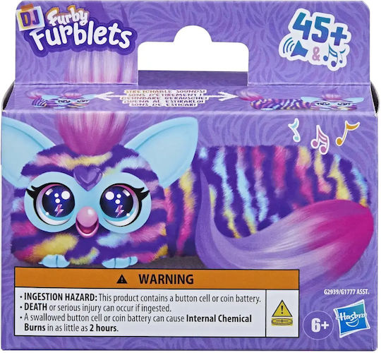 Jucărie de Plus Furby de Ziua Îndrăgostiților cu Mișcare și Sunet pentru 6+ Ani 45 cm