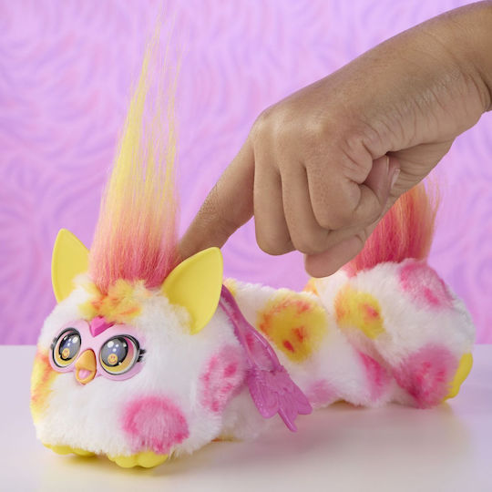 Hasbro Jucărie de Plus Furby Dj Furblets de Ziua Îndrăgostiților cu Mișcare și Sunet pentru 6+ Ani 45 cm